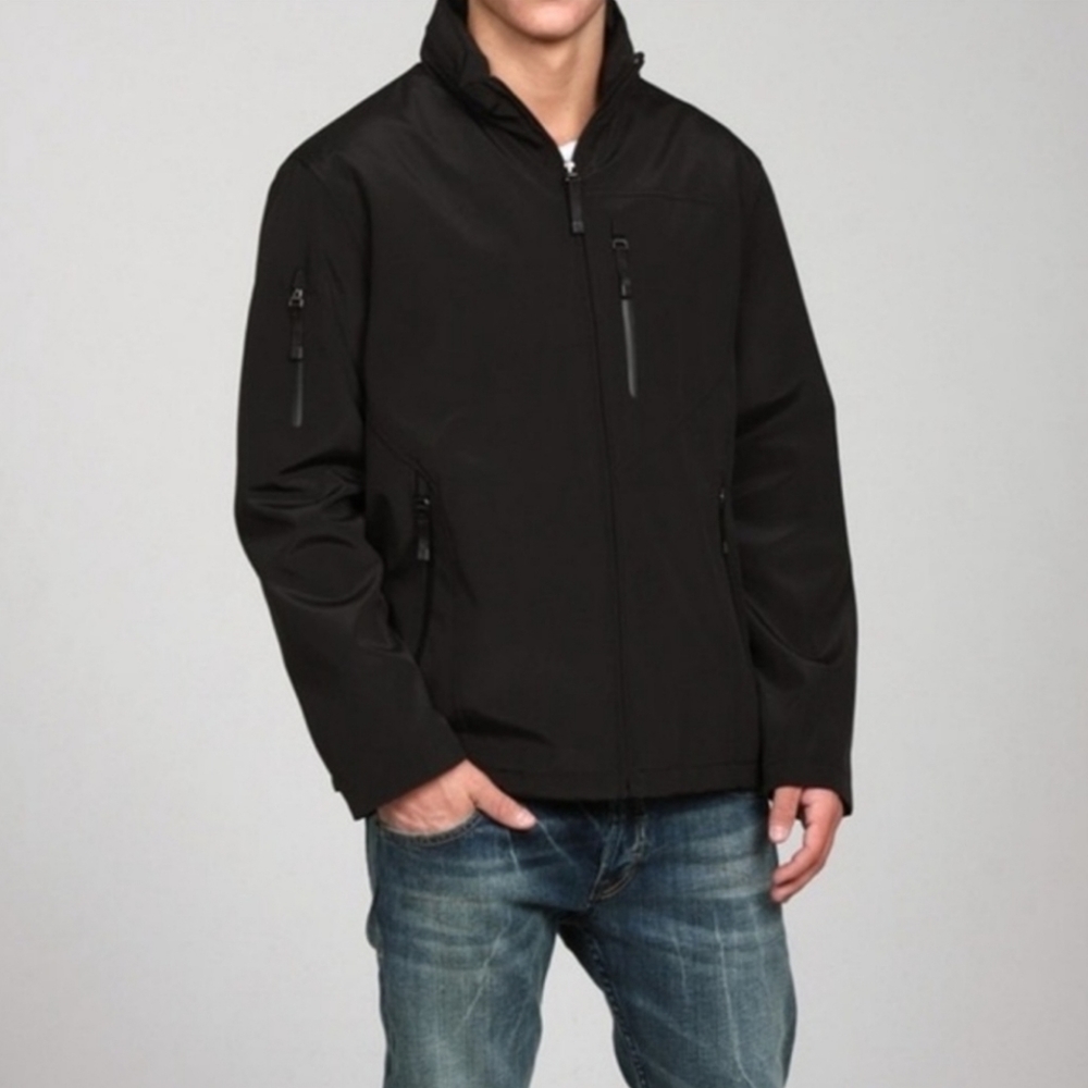 T-Tech by Tumi Water Resistant Insulated Jacket with Concealed Hood Men's Size S